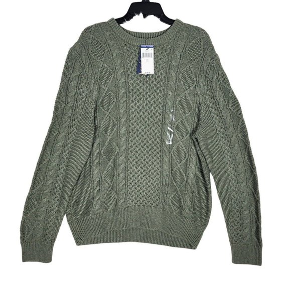 Ralph Lauren Other - Ralph lauren Sweater Mens Adult Large Olive Green Cotton Cable Knit